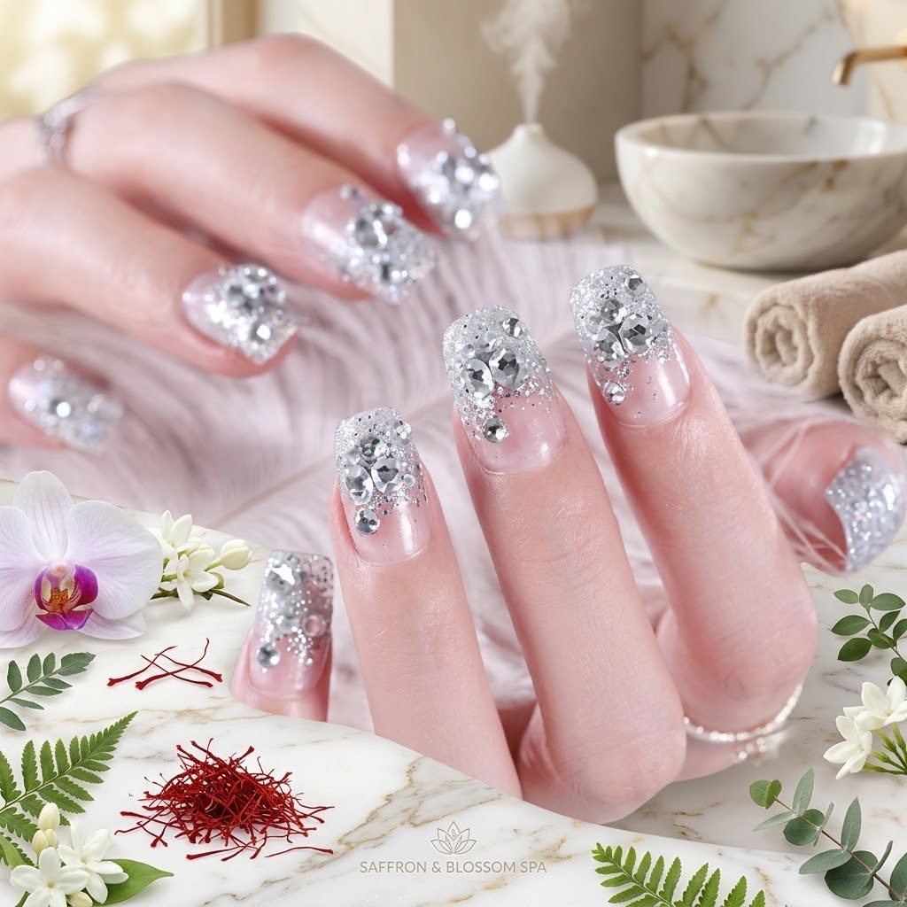 Double size Acrylic Nail
