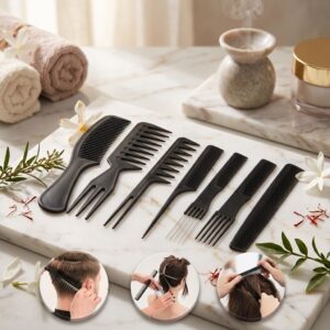 Professional Hair Comb set 10 pcs