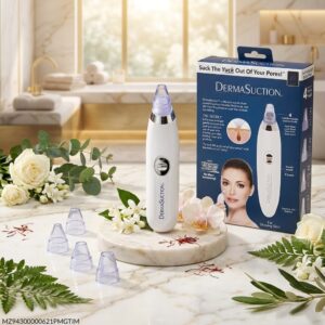 Derma Suction Facial Cleanser with 4 tips