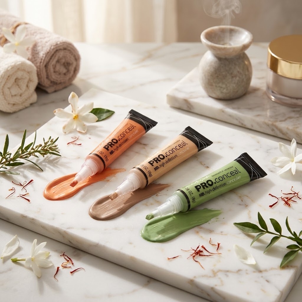 HD Pro High Coverage Concealer Pack of 3 Matte Finish