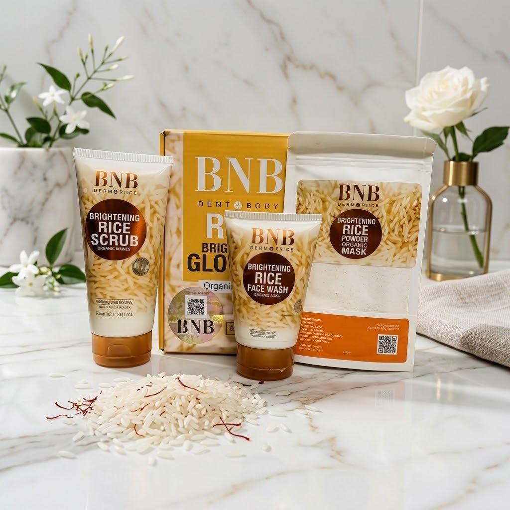 BNB Rice Glow Bundle for Pakistani Skin 3 in 1