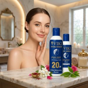 Viki Skin Polisher 24K Gold Whitening for All Skin Types