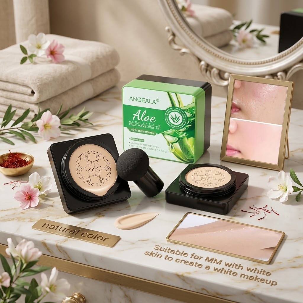 Aloe Vera Air Cushion BB Foundation Natural Beige
